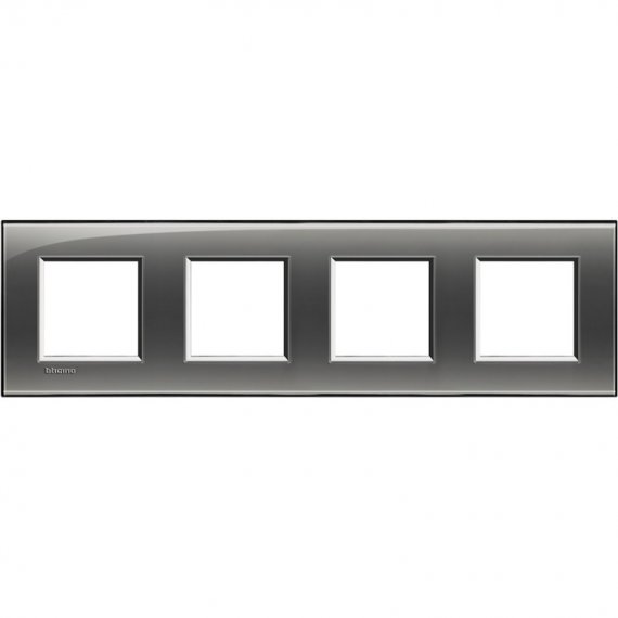 Фотография товара 'Legrand Livinglight Рамка прямоугольная, 4 поста LNA4802M4KF'