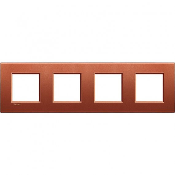 Фотография товара 'Legrand Livinglight Рамка прямоугольная, 4 поста LNA4802M4RK'