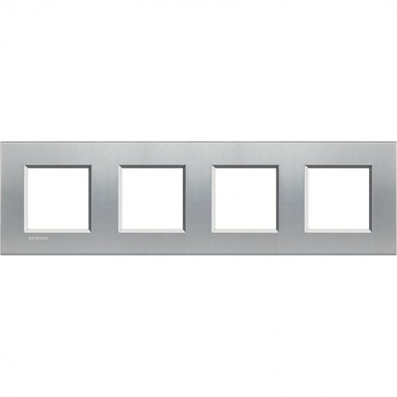 Фотография товара 'Legrand Livinglight Рамка прямоугольная, 4 поста LNA4802M4TE'