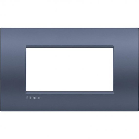 Фотография товара 'Legrand Livinglight Рамка Air, итальянский стандарт 4 модуля LNC4804BM'