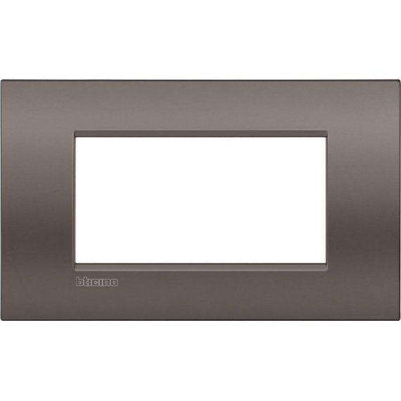 Фотография товара 'Legrand Livinglight Рамка Air, итальянский стандарт 4 модуля LNC4804CY'