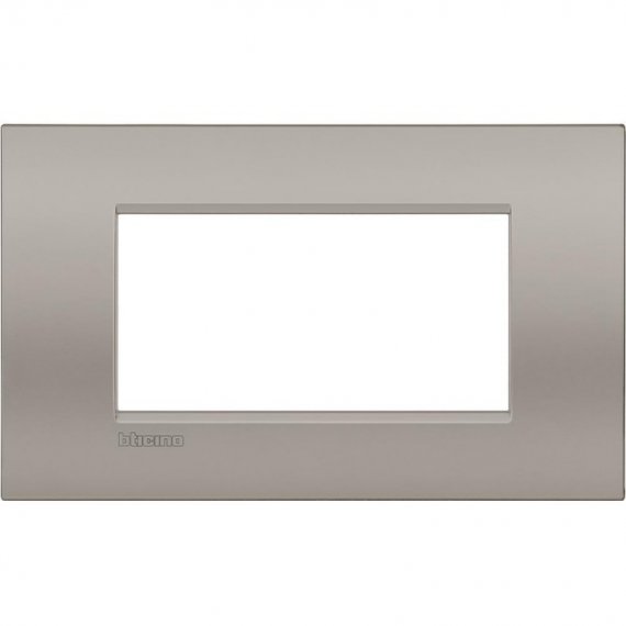 Фотография товара 'Legrand Livinglight Рамка Air, итальянский стандарт 4 модуля LNC4804SB'