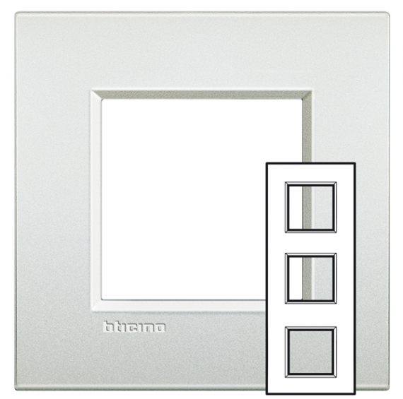 Фотография товара 'Legrand Livinglight рамка 2x2 модуля 71мм LNE4802M3PR'