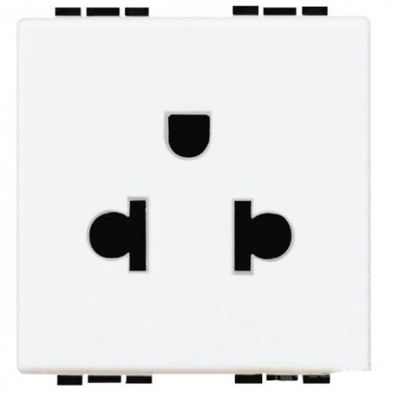 Фотография товара 'Legrand Розетка 2К 16A Евро-американский стандарт 2 модуля N4126S'