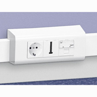 Фотография товара 'Legrand Супп.Mosaic д/мини к-к(н/пл)6М 030560'