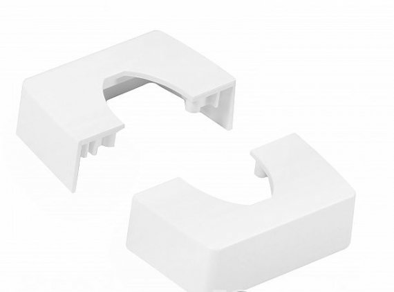 Фотография товара 'Legrand Ovaline Крышка-накладка, подвод с потолка, для мини-колонн Snap-On 1 секция, 980973'