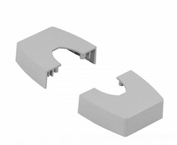 Фотография товара 'Legrand Ovaline Крышка-накладка, подвод с потолка, для мини-колонн Snap-On 2 секции, 980977'