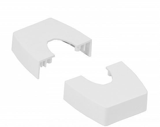 Фотография товара 'Legrand Ovaline Крышка-накладка, подвод с потолка, для мини-колонн Snap-On 2 секции, 980976'