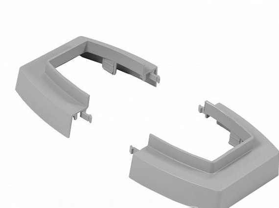 Фотография товара 'Legrand Накладка декоративная пластиковая, для колонн Snap-On 2 секции, 980986'
