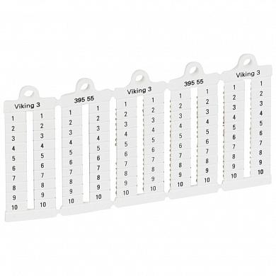 Фотография товара 'Legrand Марк.пласт.Viking 1-10 верт. 039555'