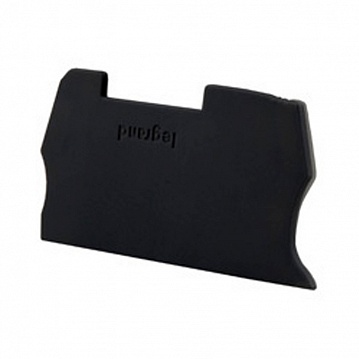 Фотография товара 'Legrand Разъединительная перегородка для клемников Viking, шаг 6/5 мм 037555'