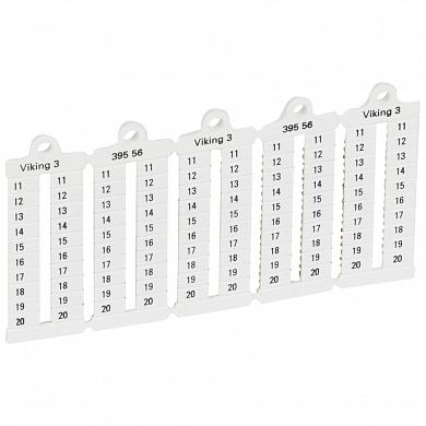 Фотография товара 'Legrand Листы с этикетками для клеммных блоков Viking 3 039556'