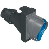 Фотография товара 'Legrand Мобильная розетка Hypra, IP 44/55, 3К+З, 230 В, 63 А 053606'