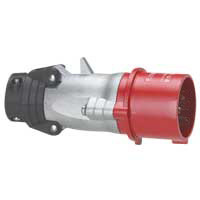 Фотография товара 'Legrand Прямая вилка Hypra - IP 44 - 3К+Н+З - 32 А 052844'