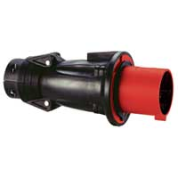 Фотография товара 'Legrand Прямая вилка Hypra IP 44 3К+Н+З 63 А 053854'