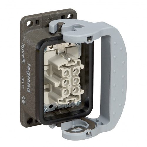Фотография товара 'Legrand Розетка,встр.400В, 32А 6К+З 052652'