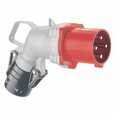 Фотография товара 'Legrand Угловая вилка Hypra IP 44 3К+З 63 А 053873'