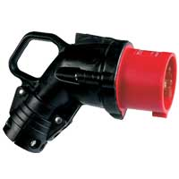 Фотография товара 'Legrand Угловая вилка Hypra IP 44 3К+З 63 А 053863'