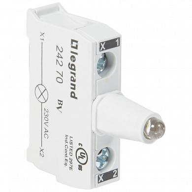 Фотография товара 'Legrand Osmoz Блок головки со встроенным светодиодом 230 В 024270'