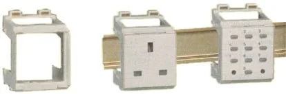 Фотография товара 'Legrand Osmoz суппорт 2x22,5 для уст.кнопок на DIN-рейку 4м-17,5 024845'