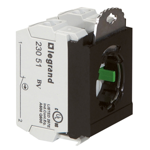 Фотография товара 'Legrand Блок кнопки контакта без подсветки, Osmoz, пруж. клемы 023105'