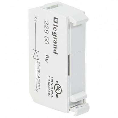 Фотография товара 'Legrand Тестовый блок Osmoz под винт c 1 диодом от 24В до 48В 022950'