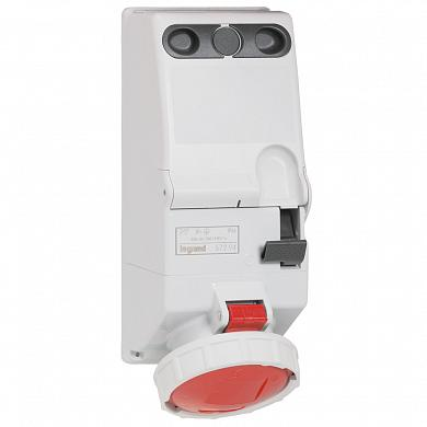 Фотография товара 'Legrand Безопасная розетка со щитком P17 Tempra Pro IP66 057294'