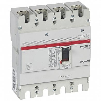 Фотография товара 'Legrand DRX250 термомагнитный 200A 4П 36KA 027133'
