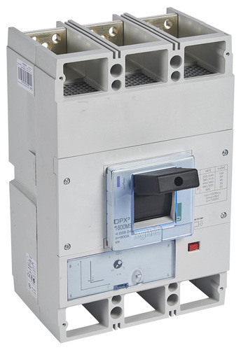 Фотография товара 'Legrand DPX3 1600 800A 3П 50кА только магнитный расцепитель 422604'