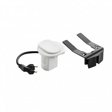 Фотография товара 'Legrand Настольный кабельный органайзер с розеткой 2К+3 нем. 054080'