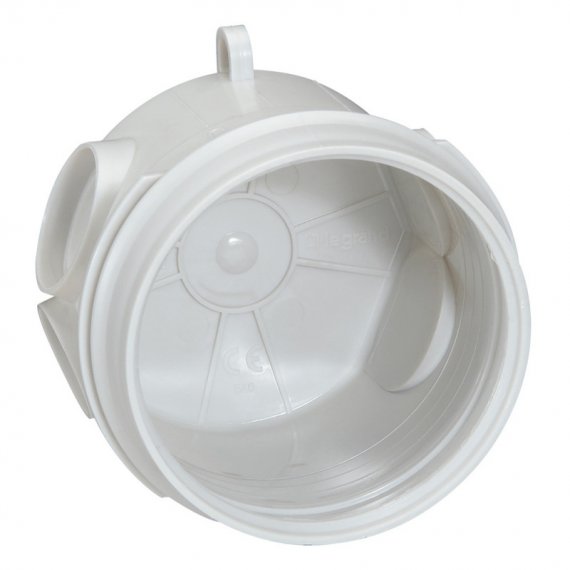 Фотография товара 'Legrand Batibox Коробка для заливки в бетон 1-местная, глубина 58 мм, 081940'