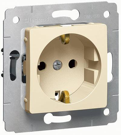 Фотография товара 'Legrand Cariva DIY Розетка 2К+З 695916'