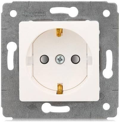 Фотография товара 'Legrand Cariva DIY Розетка 2К+З, немецкий стандарт 695947'