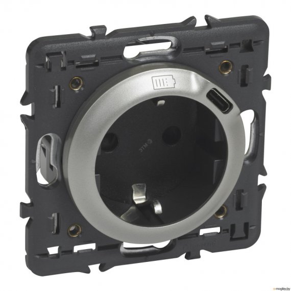 Фотография товара 'Legrand Celiane. Розетка комбинированная 2К+З 16А ~250В 068419'