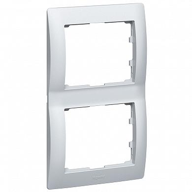 Фотография товара 'Legrand Galea Life DIY Рамка 2 поста, вертикальная 696855'