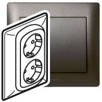 Фотография товара 'Legrand Galea Life Лиц. Панель Для Роз. 2х2К 771535'