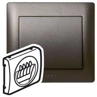 Фотография товара 'Legrand Лицевая панель Galea Life для двойной акуст. розетки 771225'