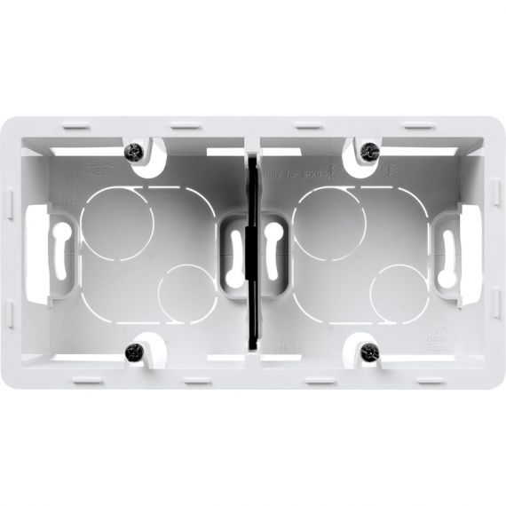 Фотография товара 'Legrand Inspiria Коробка накладного монтажа 2 поста 673990'