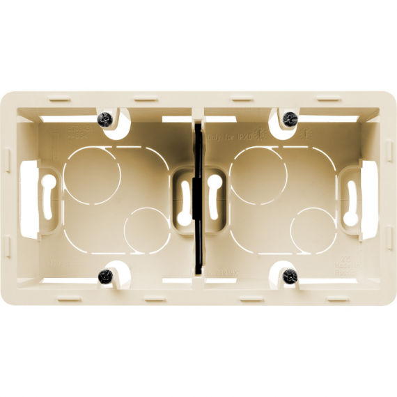 Фотография товара 'Legrand Inspiria Коробка накладного монтажа 2 поста 673991'