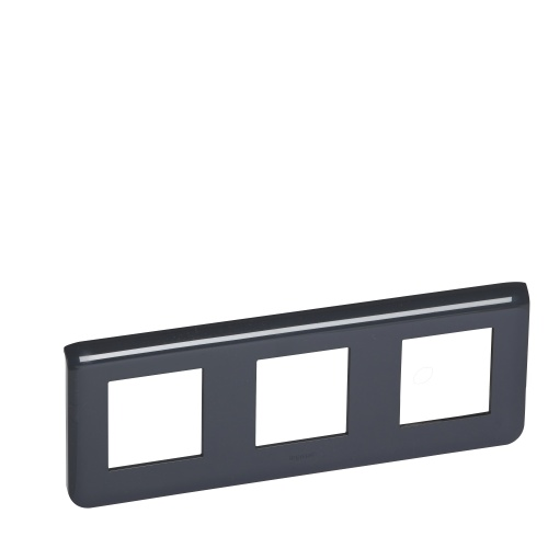 Фотография товара 'Legrand Mosaic Рамка 3х2 модуля горизонтальная 079046'