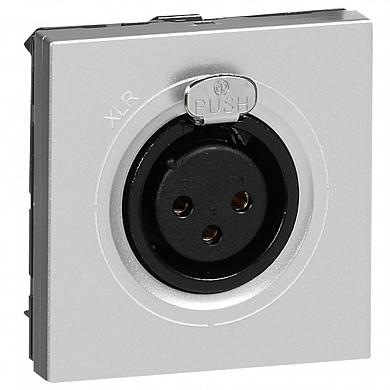 Фотография товара 'Legrand Mosaic розетка XLR, 2М 079255'