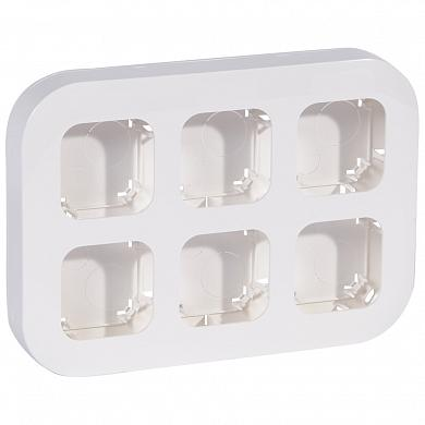 Фотография товара 'Legrand Блок накладного монтажа 6 постов 782296'