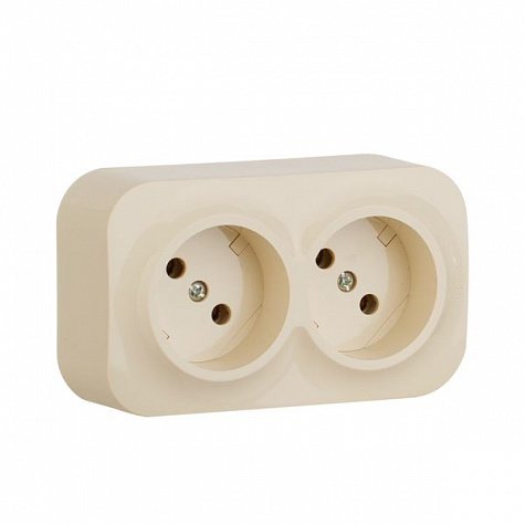 Фотография товара 'Legrand Блок розеток Quteo с предварительным подключением 2x2К 782261'