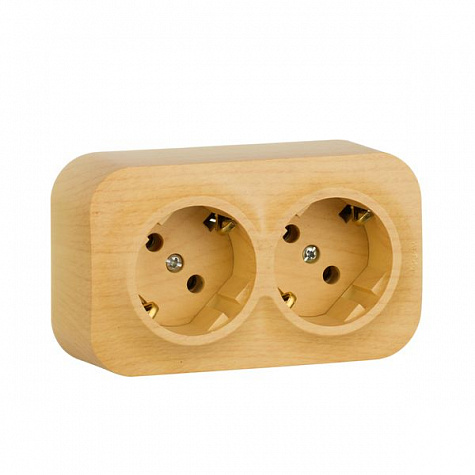 Фотография товара 'Legrand Блок розеток Quteo с предварительным подключением 2x2К+З 782293'