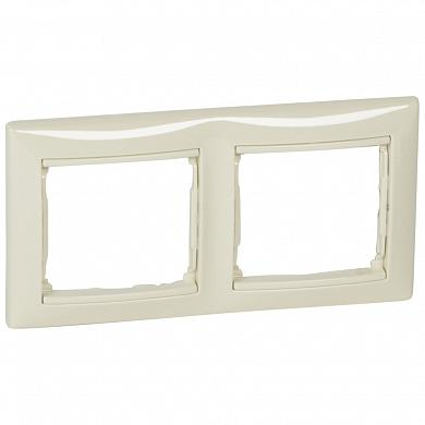 Фотография товара 'Legrand Valena Classic DIY Рамка 2 поста, горизонтальная 695632'