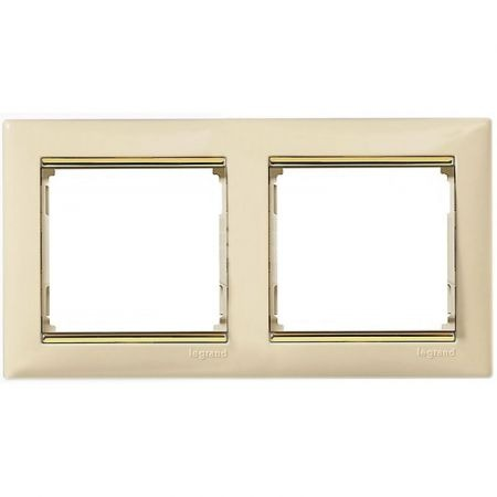 Фотография товара 'Legrand Valena Classic DIY Рамка 2 поста, горизонтальная 695647'
