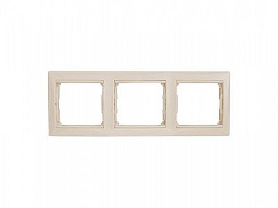 Фотография товара 'Legrand Valena Classic DIY Рамка 3 поста, горизонтальная 695648'