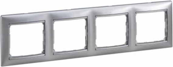 Фотография товара 'Legrand Valena Classic DIY Рамка 4 поста, горизонтальная 694379'