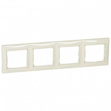 Фотография товара 'Legrand Valena Classic DIY Рамка 4 поста, горизонтальная 695634'