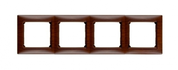Фотография товара 'Legrand Valena Classic DIY Рамка 4 поста, горизонтальная 694369'
